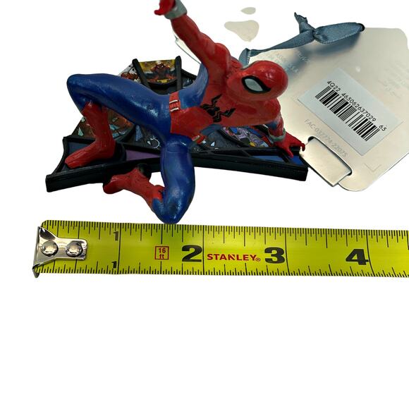 NWT Spider-Man Marvel 60th Anniversary Sketchbook Christmas Ornament Disney - Picture 4 of 4